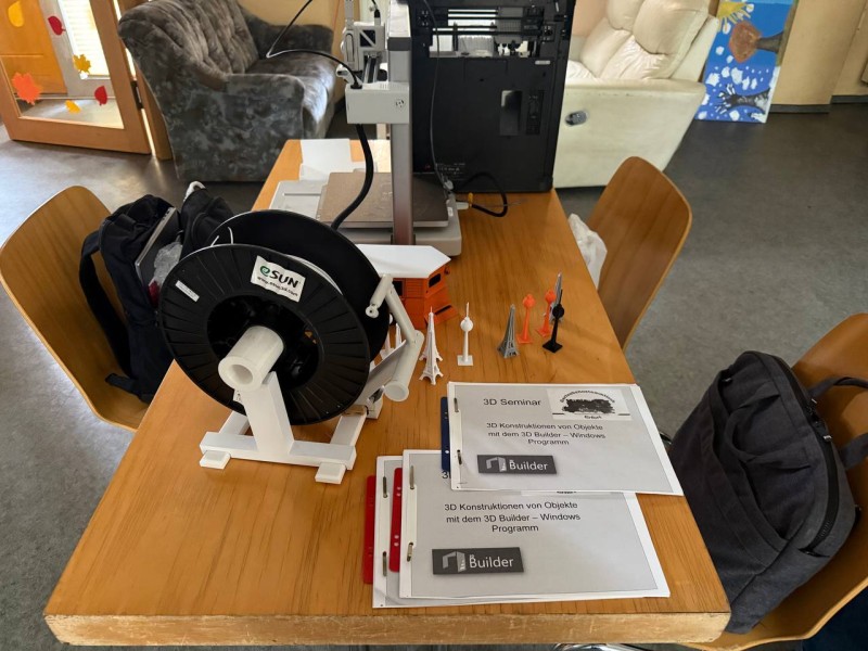 3D-Druck-Seminar beim CVJM